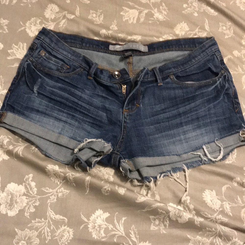 Refuse Jean Shorts